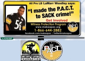 The LaMarr Woodley Foundation Partners with PACT